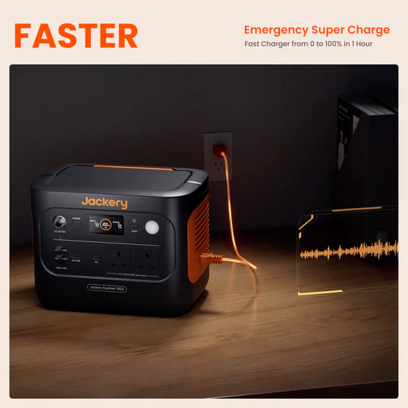 Jackery Explorer 1000 v2 Tragbares Kraftwerk