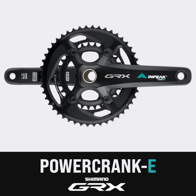 InPeak POWERCRANK-E TWIN2 Shimano GRX FC-RX810-2