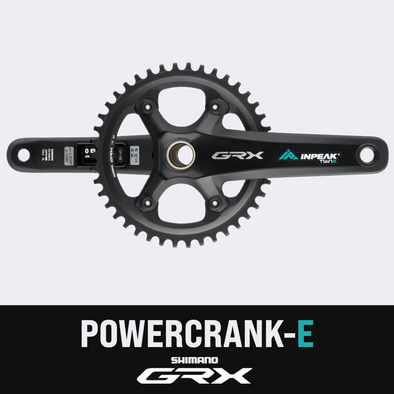 InPeak POWERCRANK-E TWIN2 Shimano GRX FC-RX810-1