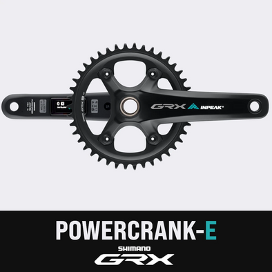 InPeak POWERCRANK-E TWIN2 Shimano GRX FC-RX820-1