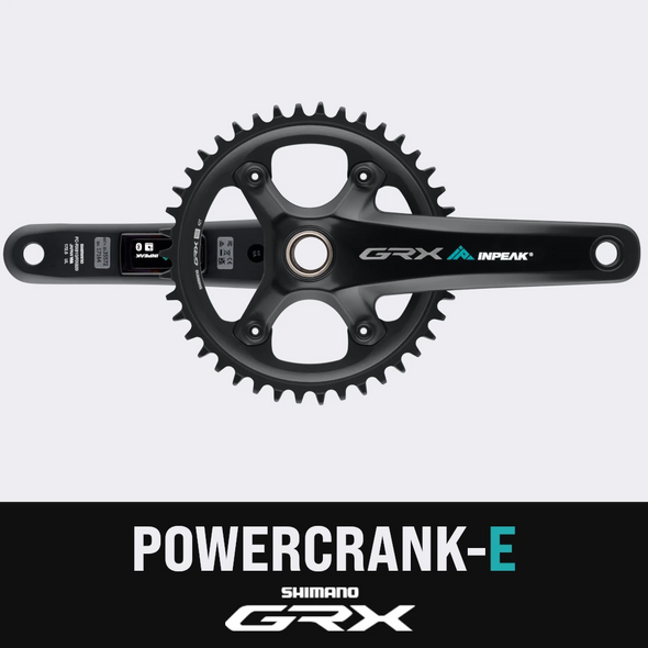 InPeak POWERCRANK-E TWIN2 Shimano GRX FC-RX820-1
