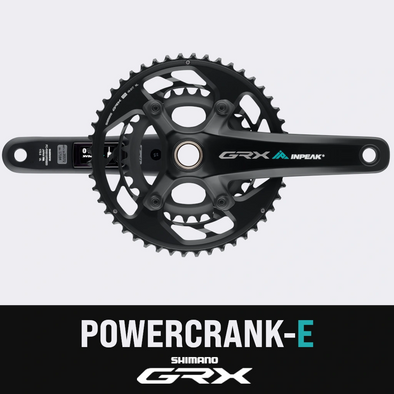 InPeak POWERCRANK-E TWIN2 Shimano GRX FC-RX820-2