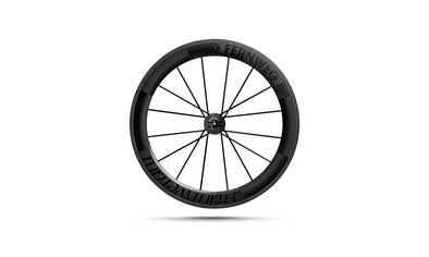 Lightweight Fernweg C 63 Schwarz Edition - Tubeless - 63mm - Rear Wheel - Cigala Cycling Retail