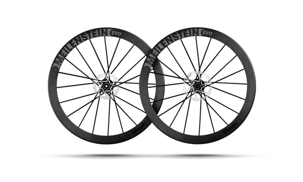 Lightweight Meilenstein EVO Schwarz Edition - Disc - Tubeless - 24mm - Wheelset - Cigala Cycling Retail