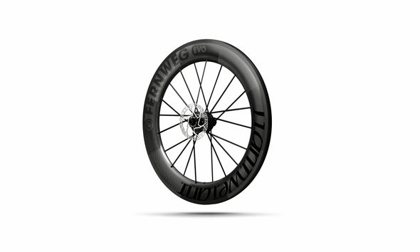 Lightweight Fernweg EVO Schwarz Edition - Disc - Tubeless - 85mm - Rear Wheel - Cigala Cycling Retail