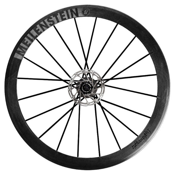 Lightweight Meilenstein T 24D Schwarz Edition - Disc - Tubular - 24mm - Front Wheel - Cigala Cycling Retail