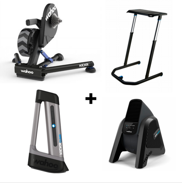 (BUNDLE) Wahoo Pain Cave KICKR 2020 Turbo Trainer - Cigala Cycling Retail