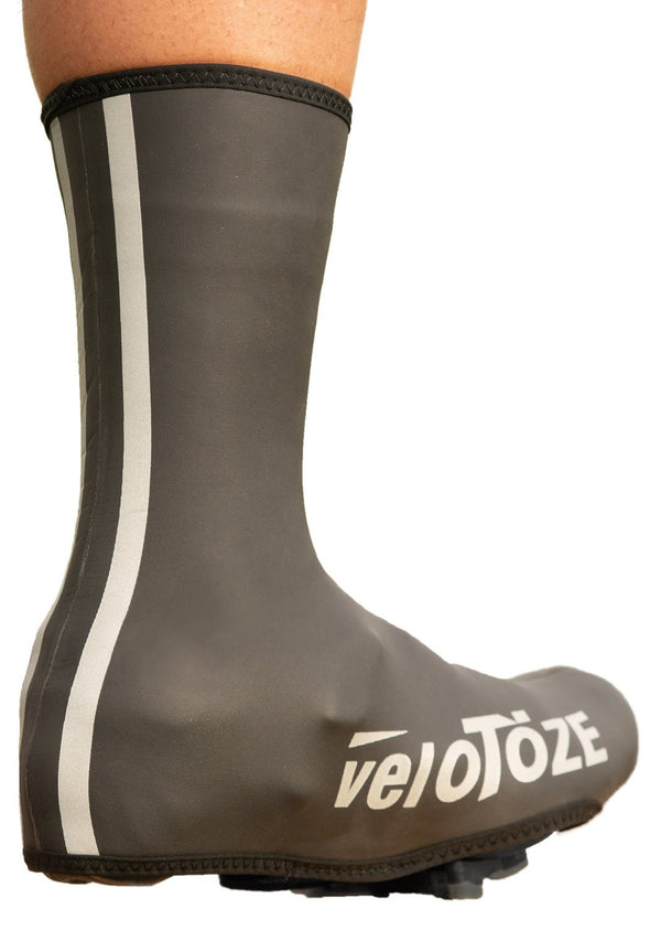 (NEW) veloToze Neoprene Shoe Cover (Waterproof Cuff Included) - Cigala Cycling Retail