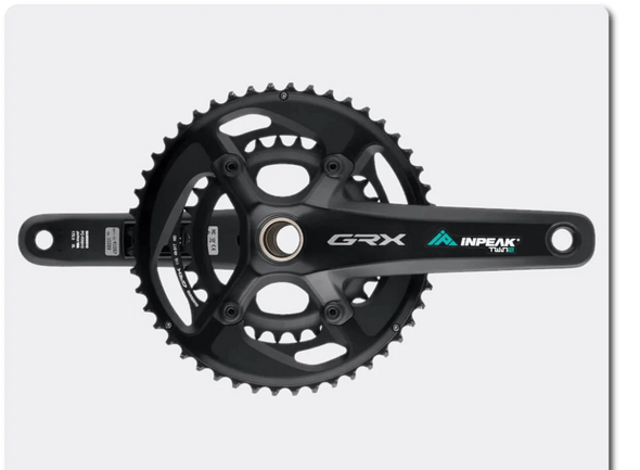 InPeak POWERCRANK TWIN2 Shimano GRX FC-RX810-2