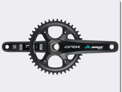 InPeak POWERCRANK TWIN2 Shimano GRX FC-RX810-1