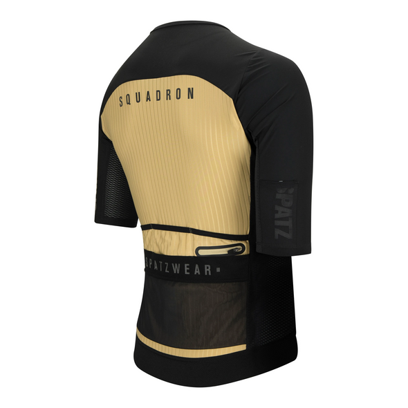 SPATZWEAR 'SQUADRON' SS Cargo Jersey, Black or Khaki. #UTILITYWITHSPEED - Cigala Cycling Retail