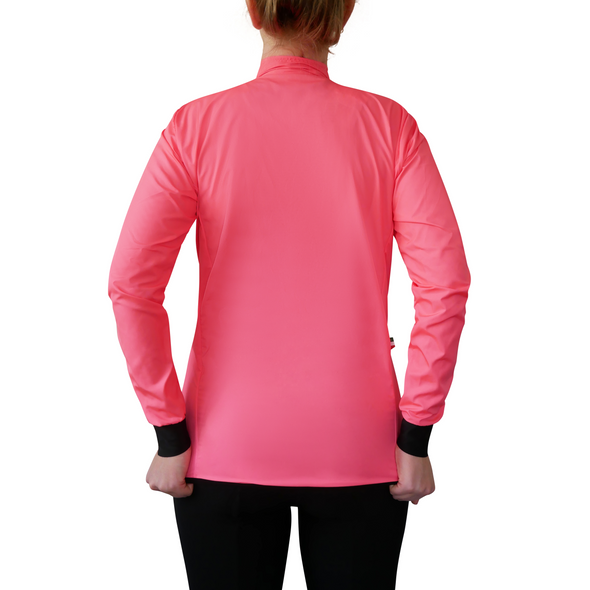 PRIMÓR Brezza High-Vis Pink Women Windproof Jacket - Cigala Cycling Retail