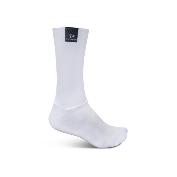 PRIMÓR Aero Socks White - Cigala Cycling Retail