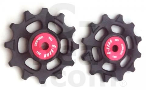 C-Bear Delrin Thermoplastic jockey Ceramic bearing pulley XX1(pull-xx1) - Cigala Cycling Retail