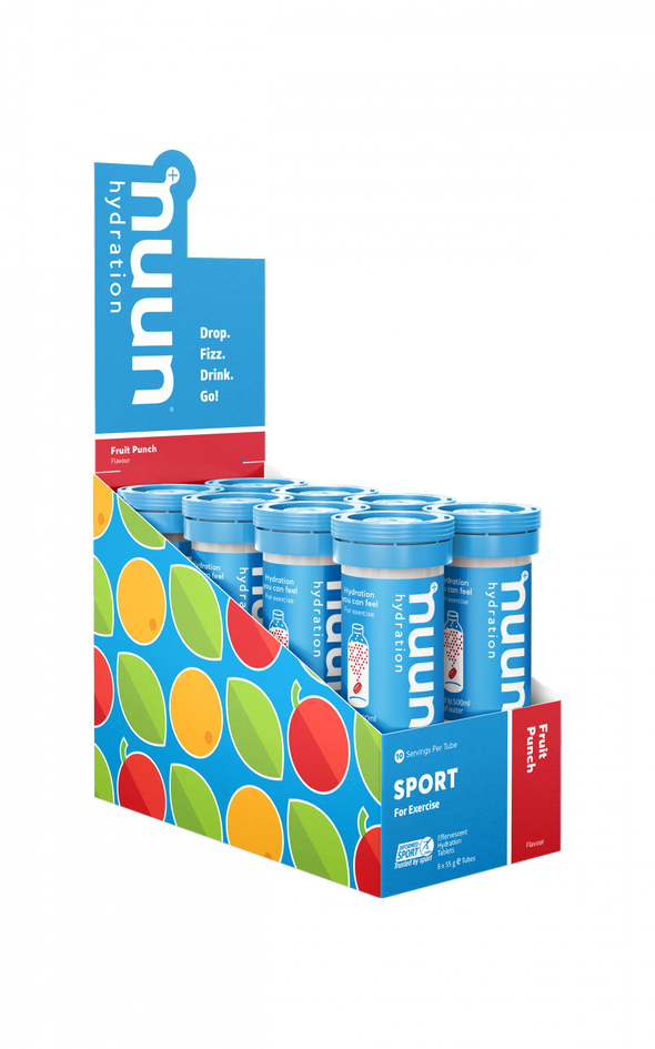 Nuun Sport Hydration Tablets 8 x 10 Tabs - Cigala Cycling Retail