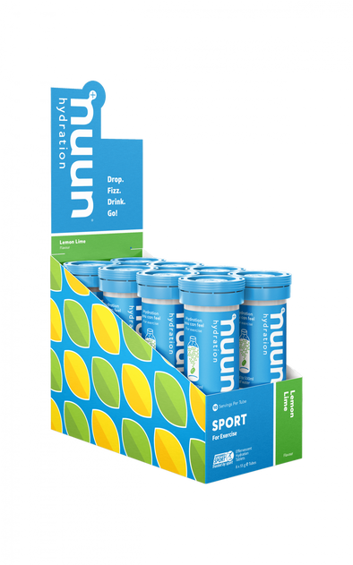 Nuun Sport Hydration Tablets 8 x 10 Tabs - Cigala Cycling Retail