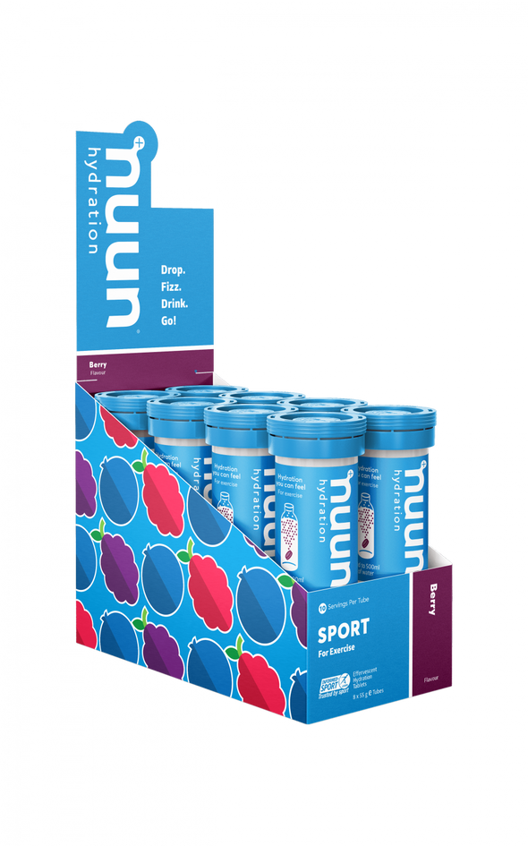 Nuun Sport Hydration Tablets 8 x 10 Tabs - Cigala Cycling Retail