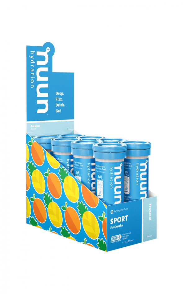 Nuun Sport Hydration Tablets 8 x 10 Tabs - Cigala Cycling Retail