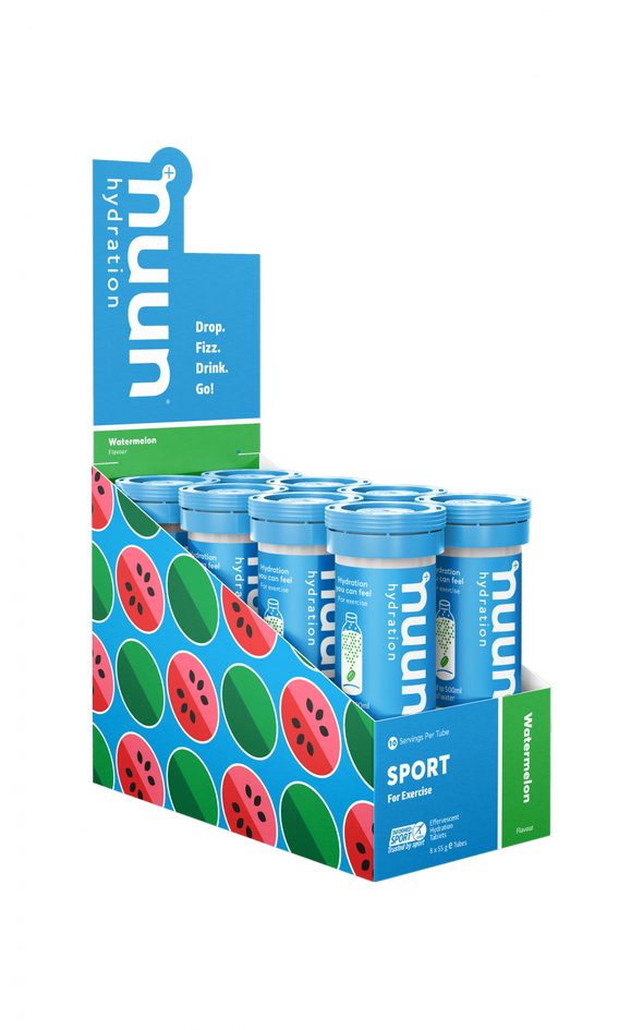 Nuun Sport Hydration Tablets 8 x 10 Tabs - Cigala Cycling Retail