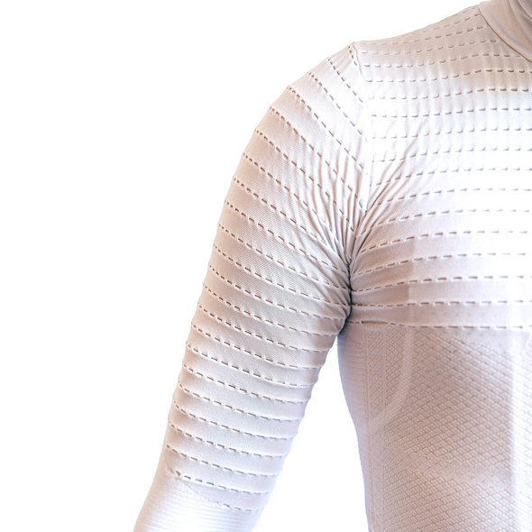 SPATZWEAR 'BASEZ 2' White Baselayer - Cigala Cycling Retail