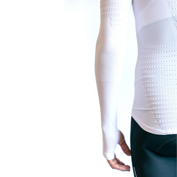 SPATZWEAR 'BASEZ 2' White Baselayer - Cigala Cycling Retail