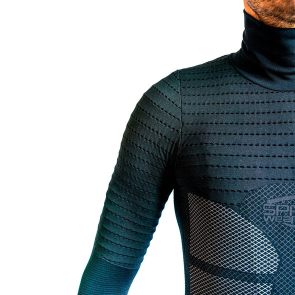 SPATZWEAR 'BASEZ 2' Black Baselayer - Cigala Cycling Retail