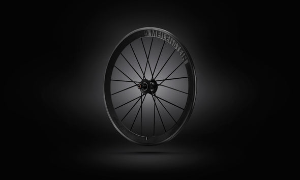 Lightweight Meilenstein T 24E Schwarz Edition Tubular – 24mm Front Wheel - Cigala Cycling Retail