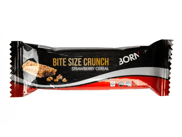 BORN Bitesize Strawberry Crunch Bars - Cigala Cycling Retail