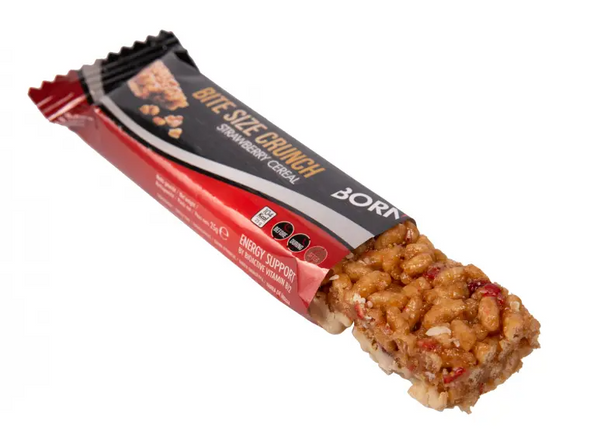 BORN Bitesize Strawberry Crunch Bars - Cigala Cycling Retail