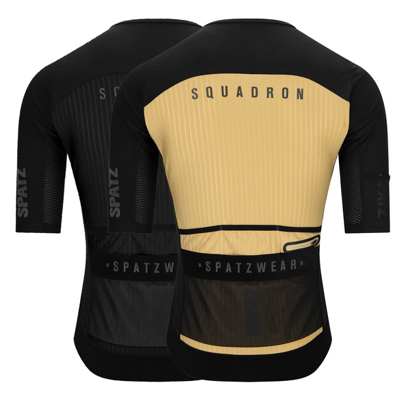 SPATZWEAR 'SQUADRON' SS Cargo Jersey, Black or Khaki. #UTILITYWITHSPEED - Cigala Cycling Retail